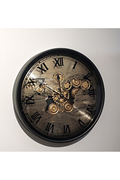 MEVAFA Special design metal wall clock with pinwheel