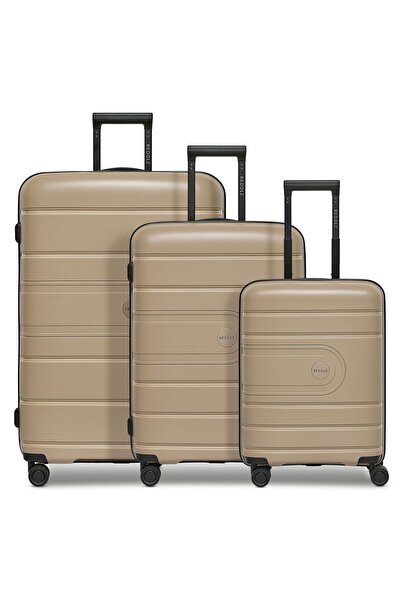 REDOLZ Essentials 11 4 Rollen Kofferset 3-teilig mit Dehnfalte