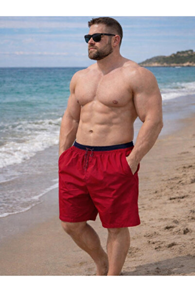 BERNEO شورت سباحة للرجال مقاس عادي