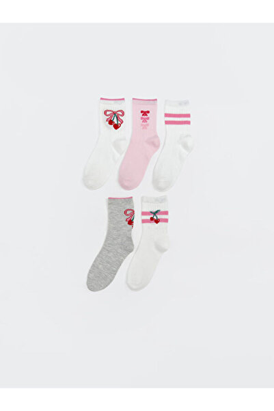 LC Waikiki RMZ CLOTHING DIFFERENCE Моделни момичешки чорапи, 5 чифта