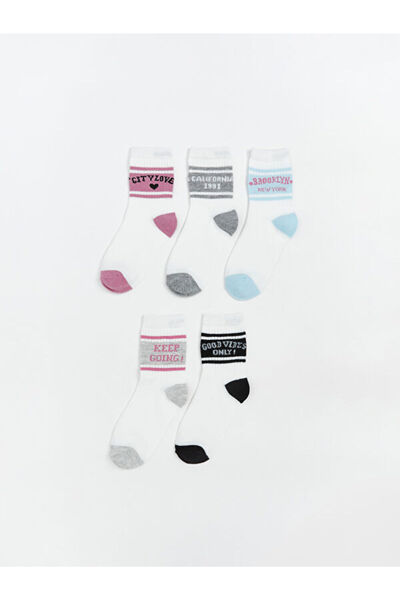 LC Waikiki RMZ CLOTHING DIFFERENCE Моделни момичешки чорапи, 5 чифта