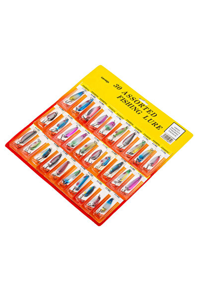 SAVAGE 30'lu Olta Kaşığı Seti - Alabalık/Turna/Levrek - (SNK01-517)