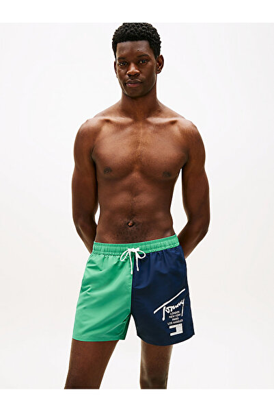 Tommy Hilfiger Men's Tj Medium Drawstring Swim Trunks