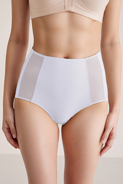 Kom Chiloți de damă, din modal-bumbac, croială specială, cu detalii Powernet,...