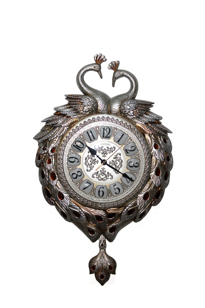 MEVAFA Wall Hanging Peacock Clock