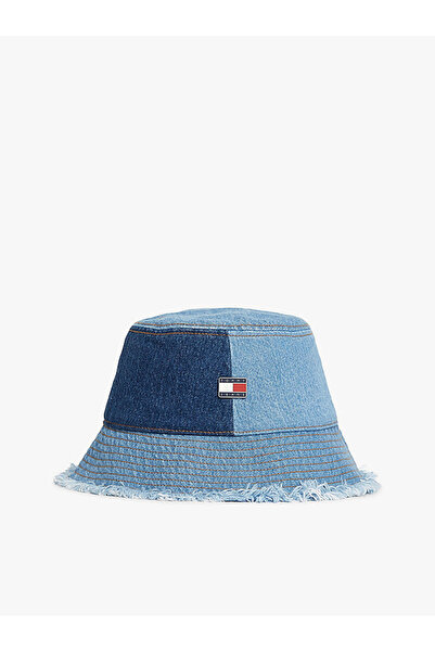Tommy Hilfiger Kadın TJW Denim Patchwork Bucket Şapka