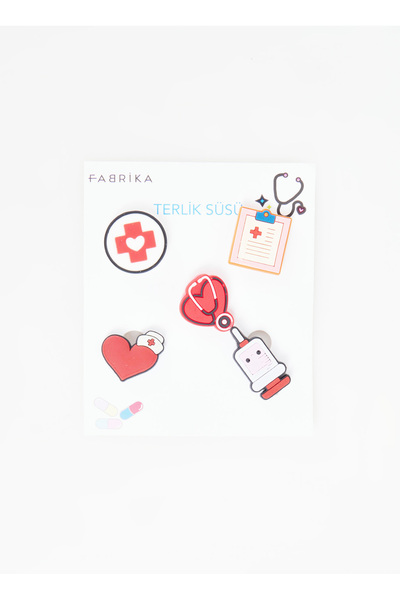 Fabrika Beyaz Kadın Terlik Süsü ACCESSORY-HEALTH