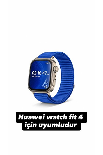 one depot only for quality life حزام ساعة هواوي واتش فيت 4 الذكية - أسود