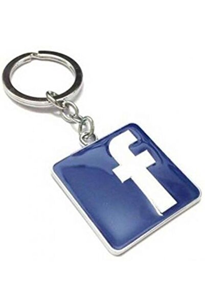 AAcc. سلسلة مفاتيح بشعار فيسبوك