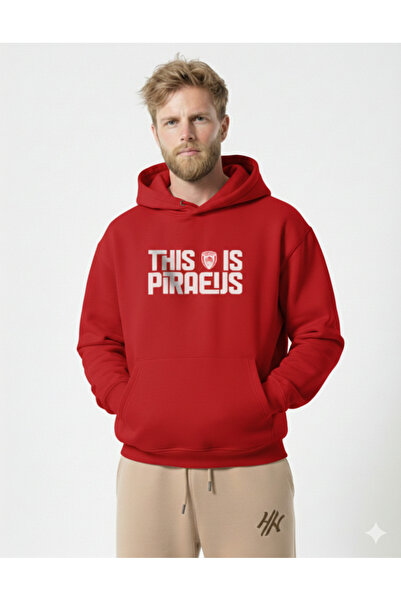 NİCE Euroliga Olimpijakos - 3 niti debela P Pamučni džersej Ş Čupkani materij...