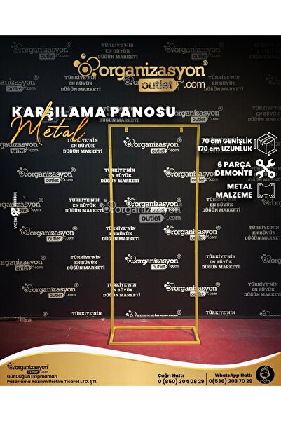 organizasyon outlet Karşılama Panosu