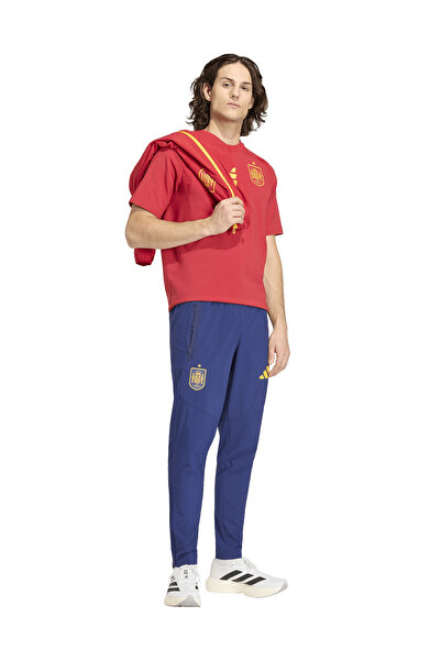 adidas JZ2244 FEF TT PNT Lacivert Lastikli Bel Normal Düz Erkek Eşofman Altı