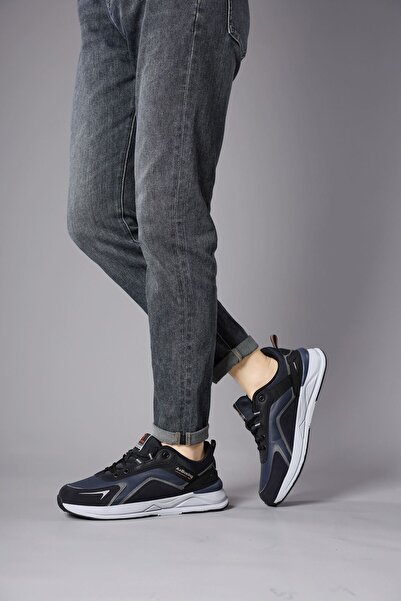 AX Boxing Pantofi sport Barbati, Model Kairo, Talpa usoara din spuma, Piele e...