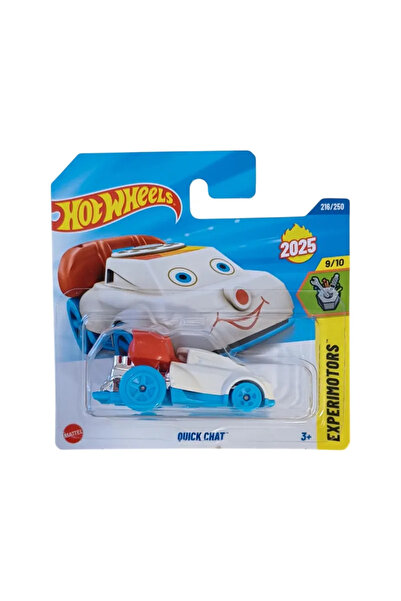 HOT WHEELS , Chat rapid, alb – roșu – albastru, scara 1:64