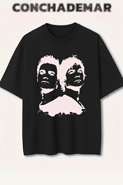 Vordevia The Vampire Diaries Αδελφοί Σαλβατόρε Τυπωμένο Premium Oversize Βαμβ...