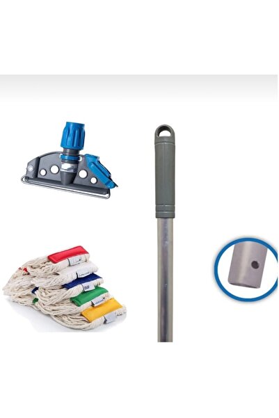 UMBEX PLUS Islak Mop Seti. 5 adet 350 Gr Islak Mop, 1 Adet Islak Mop Aparatı,...