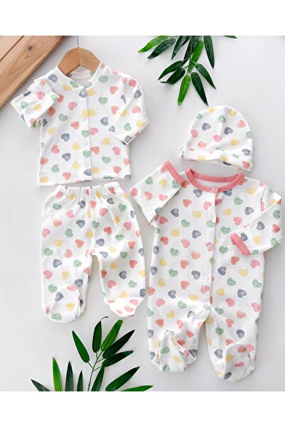 mandalinsbaby 4-Piece Baby Girl Set