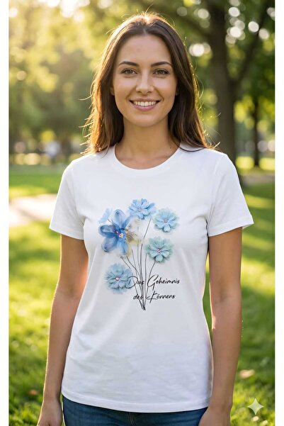 ihaoo Women's 3D Floral print T-shirt