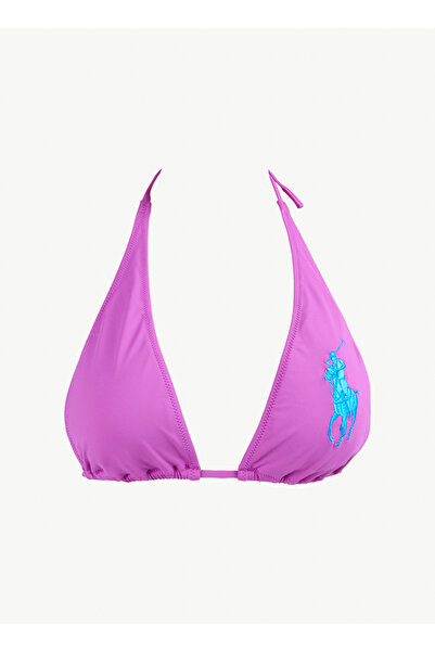 Polo Ralph Lauren Mor Kadın Standart Desenli Bikini Üst 21454546