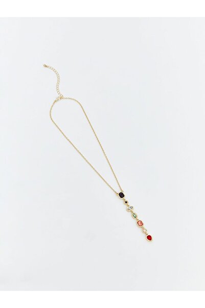 LC Waikiki LCW ACCESSORIES Taşlı Kadın Kolye