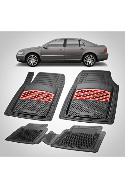 TEAMCAR Covorașe auto tip tavă compatibile cu Volkswagen Phaeton 2002-2007 - ...