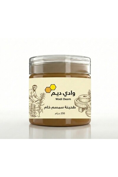 wadi deem raw sesame tahini