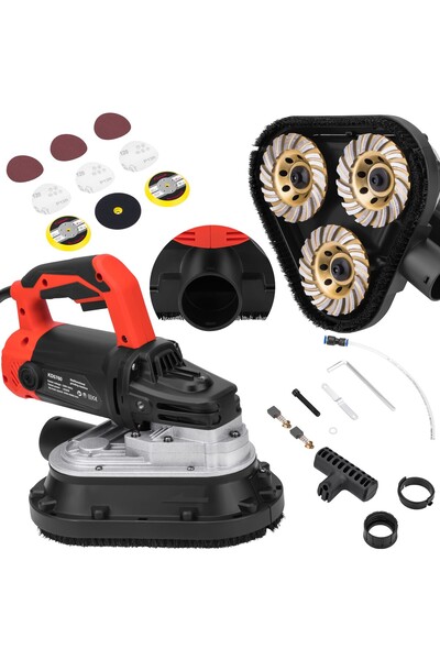 Kraft&dele Mașină de lustruit și șlefuit podele KD5760, 3500W, 230 mm