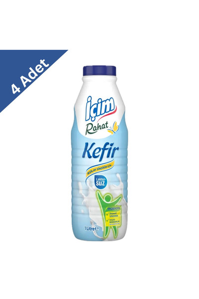 İçim Laktozsuz Kefir 1 L x 4 Adet