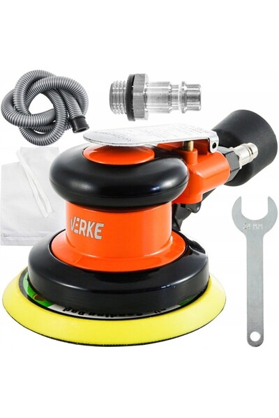 VERKE Șlefuitor pneumatic excentric 125mm 5mm, V81400,