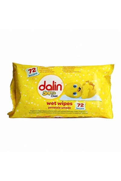 Dalin Set 7 x 72 Soft & Clean Wet Wipes