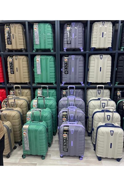 leon First Polo’s Kırılmaz silikon valiz orta boy