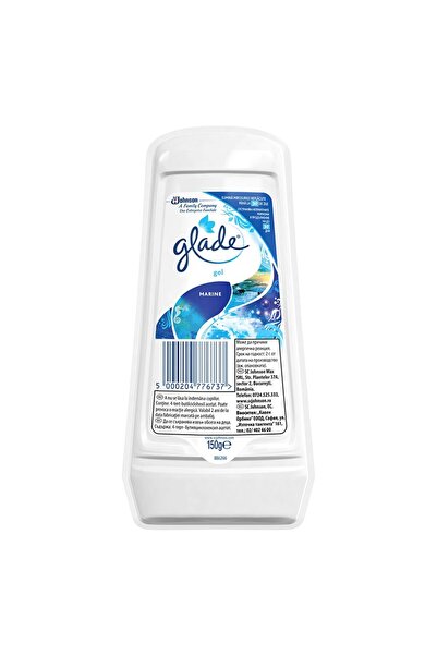 Glade Set of 4 x Room Air Freshener Gel Solid Marine, 150 g