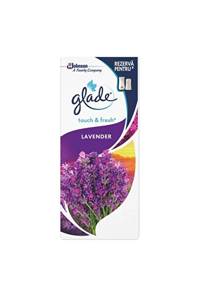 Glade Set of 4 x Microspray Instant Air Freshener Refill, Lavender, 10 ml