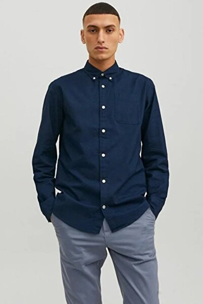 Jack & Jones Ανδρικό πουκάμισο Jjeoxford