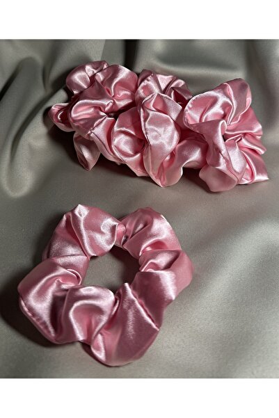 sylar 6-Piece Satin Hair Clip Set – Does Not Break Hair, Leaves No Marks – Pink