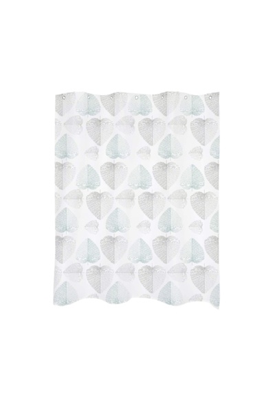 OEM Perdea de duș, Estia, model cu inimă, 180 x 200 cm, multicoloră