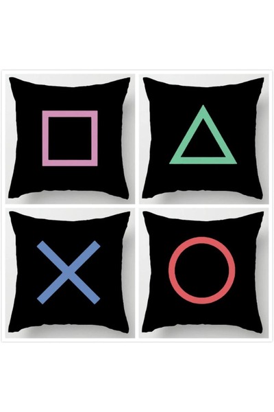 LAND MODA 4 uni locuri pe partea XO cu imprimeu fermoar ascuns locuri pernă C...