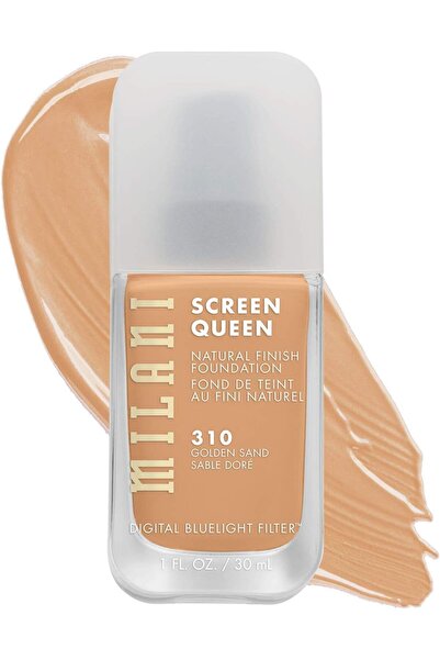 MILANI Screen Queen Liquid Foundation Makeup - Cruelty Free Foundation With D...