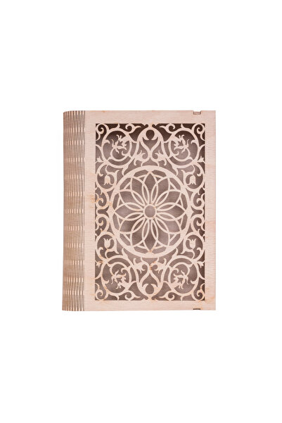 Amco Wooden book cover 19 cm x 14.5 cm x 4 cm