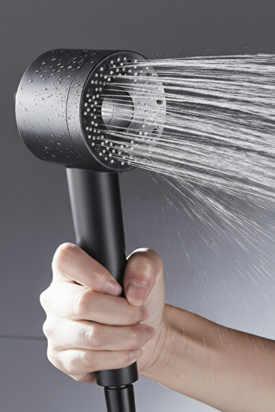 KHAKMA 5 Fonksiyonlu Spa ve Masaj Etkili Duş Başlığı, Yüksek Basınçlı, Tasarr...