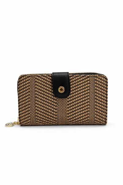 louisiana polo Silver Polo Women's Wallet Nut-Black 882