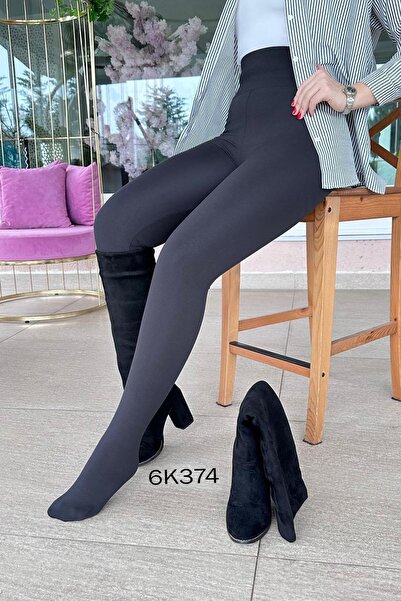 İnce Topuk Diving Fabric Socks Tights 6K374