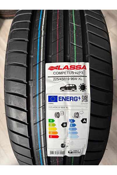 Lassa / 225/45R19 (COMPETUS H/P3) 2026 YAZ LASTİĞİ (1 adet fiyatıdır. En az 2...