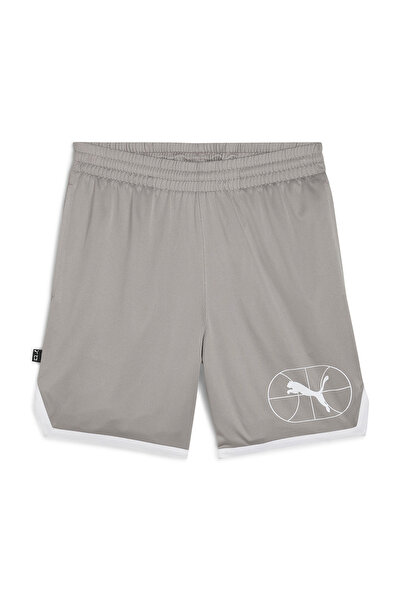 Puma Junior Varsity 7 Inch Men's Gray Shorts