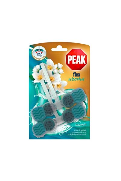 Peak WC Set of 3 x 2 Flex Aroma Air Fresheners, Jasmine, 48 g