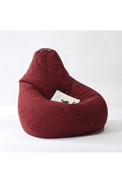 Pufrelax Fotoliu Nirvana Hobbit, Material Textil - Red Wine