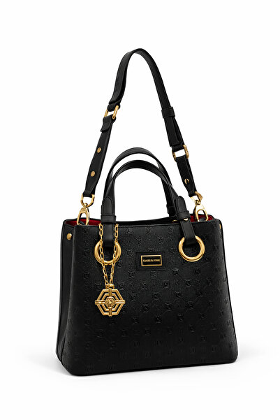 louisiana polo Silver Polo Women's Bag Polo Patterned Black 975