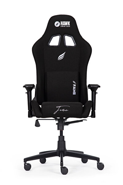 Hawk Gaming Chair Fame Black Kumaş Oyuncu Koltuğu