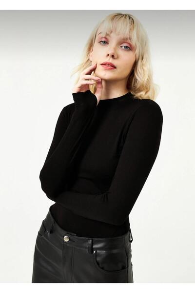 COTAS Kadın Beyaz Parmak Detaylı Body Yeni Sezon