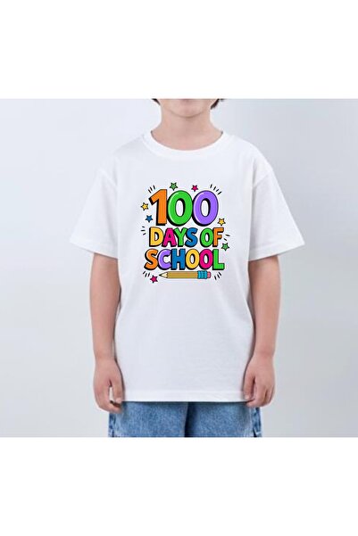 venüsdijital 100 de zile de școală, tricou pentru a 100-a zi de școală